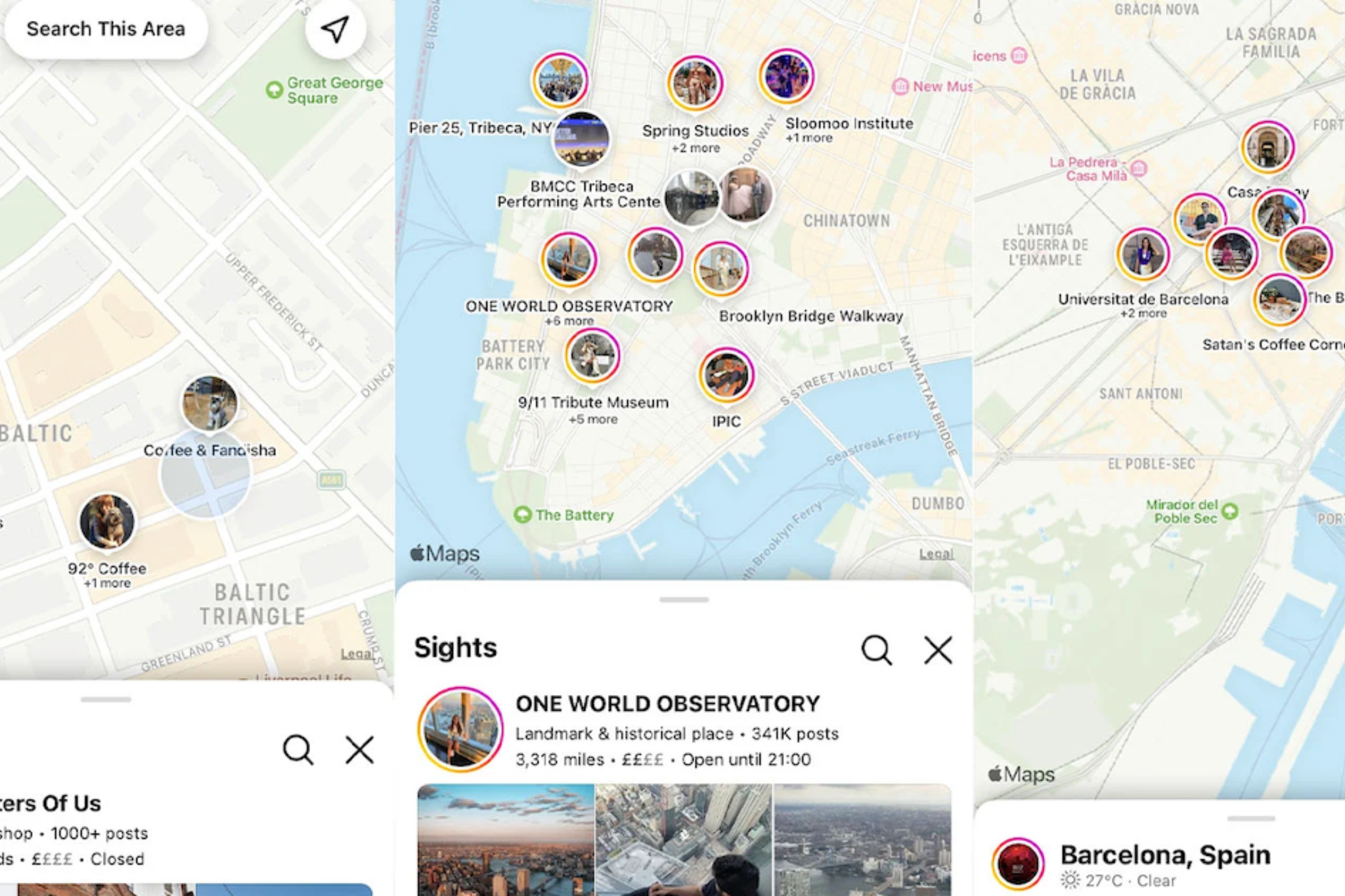 Instagram Map: taggata sì, pedinata no