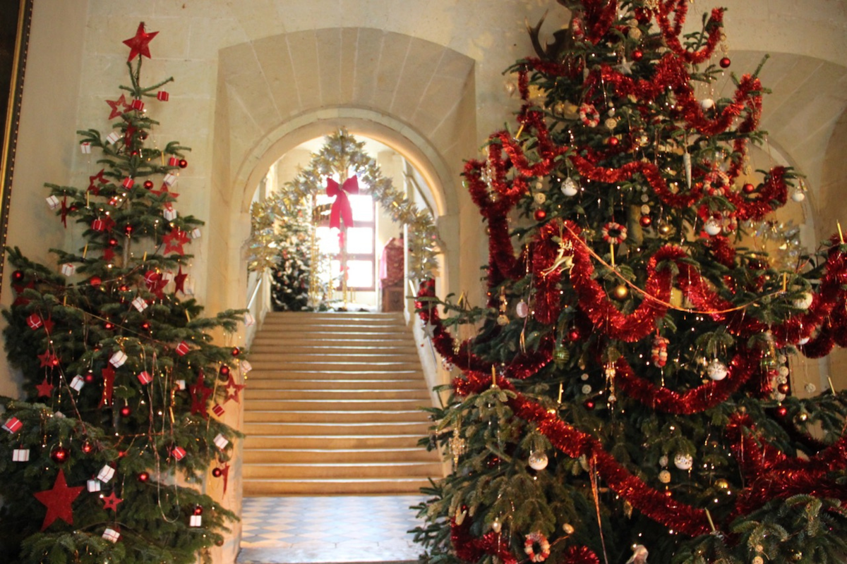 La magia del castello di Brissac a Natale