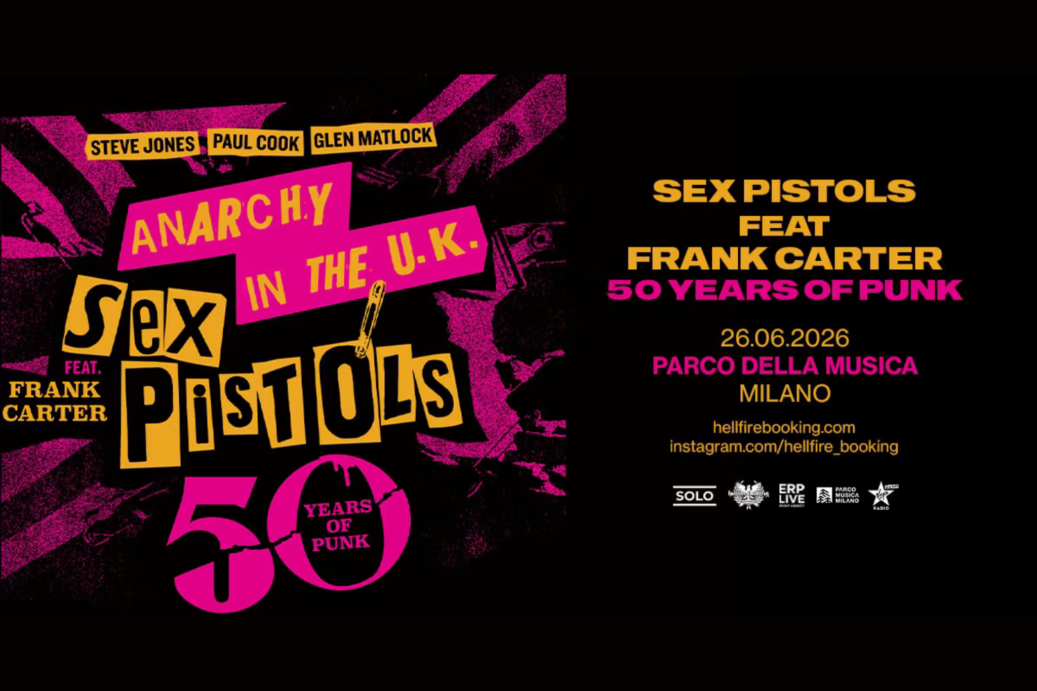 Sex Pistols a Milano: quando il punk ci ricorda chi eravamo — e chi siamo ancora